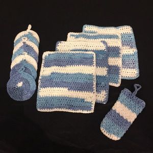 Handmade Crochet Bath Set